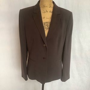 Tahari brown blazer